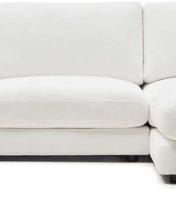 Elegant Hvid Chaiselong Sofa - Stil og Komfort til Dit Hjem