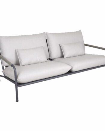 Moderne Antracit Lerberget Sofa til Terrassen - Udsalg!