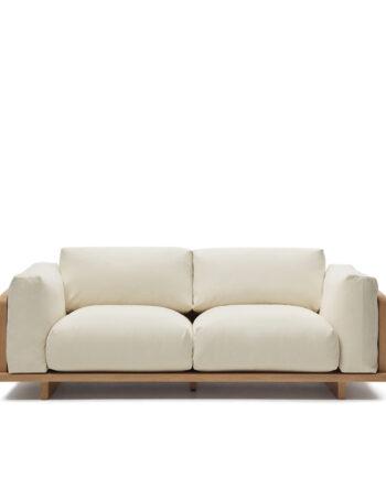 Beige Kave Home Oaq Sofa - Elegant Stueperle på Udsalg