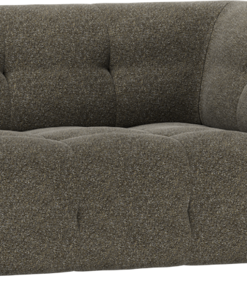 Eksklusiv Grøn Louis Modul Sofa med Højre Armlæn