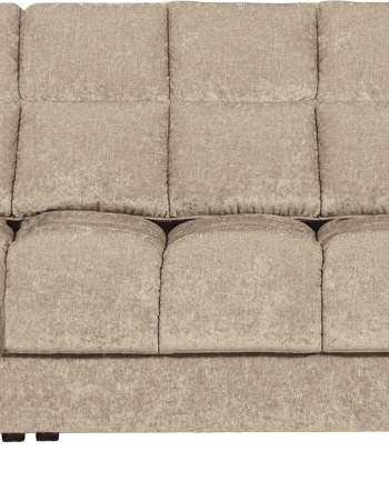 Chaiselong Sofa - Venstrevendt Nougat til Dit Hjem
