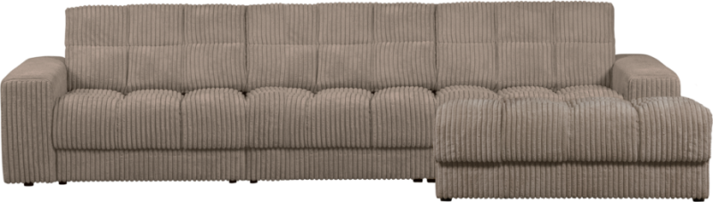 Elegant Chaiselong Sofa i Mudderfarve – Udsalg!