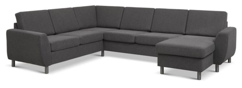 Wendy U-sofa med chaiselong – Stilfuld komfort til hjemmet