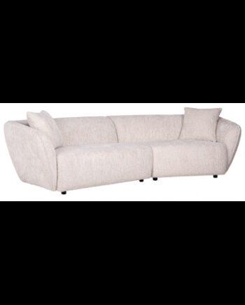 Armand Buet 3-Personers Sofa – Udsalg i Sort og Creme!