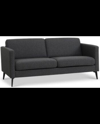 Moderne 2-personers sofa i sort antracit - stil og elegance