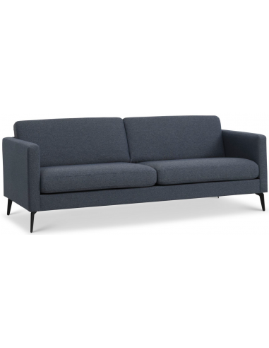 Moderne navyblå 3-personers sofa – stilfuld komfort til hjemmet