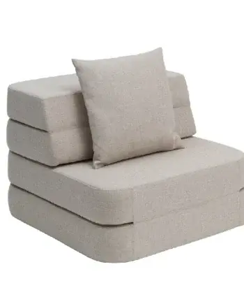Multifunktionel Beige Klipklap Sofa – Ideel til Hjemmet