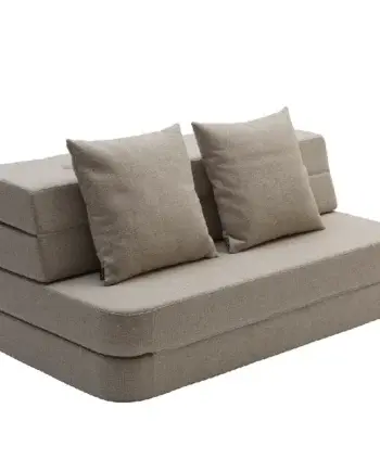 Klipklap Fold Sofa – Multifunktionel i Elegant Sandbeige