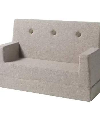 Klipklap Børnesofa i Beige – Perfekt til Leg og Afslapning