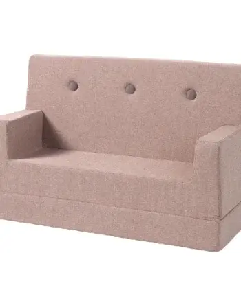 Klipklap Børnesofa i Soft Rose – Fantastisk Tilbud!