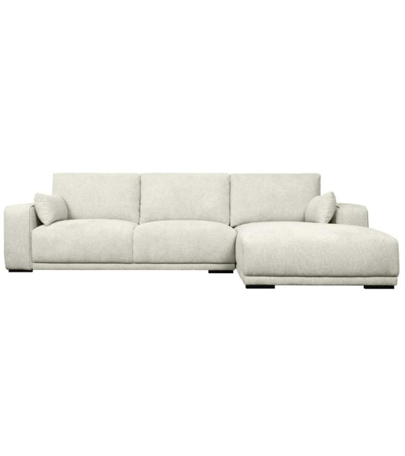 Elegant Californisk Sofa med Højre Chaiselong – Sand