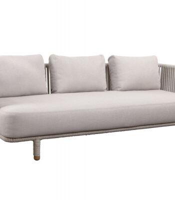 Cane-line Moments 3-personers Sofa med Airtouch Hynder