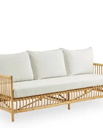 Elegant Caroline Sofa med Hynder – Bæredygtig Design