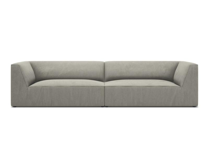 Micadoni Ruby Sofa i Sort Corduroy – Uimodståeligt Tilbud!