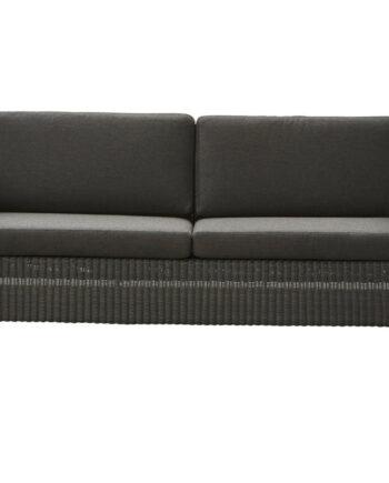 Chester 3-personers Udendørs Sofa – Elegant Sort Design