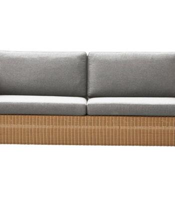 Cane-line Chester 3-personers Sofa med Lysegrå Hynder - Elegant Design