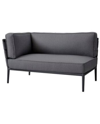 Cane-line Conic 2-personers Sofa – Højre Modul, Lys Grå