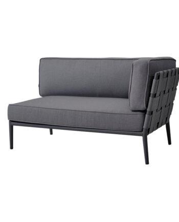 Cane-line Conic 2-personers Sofa Venstre Modul – Grå Tilbud