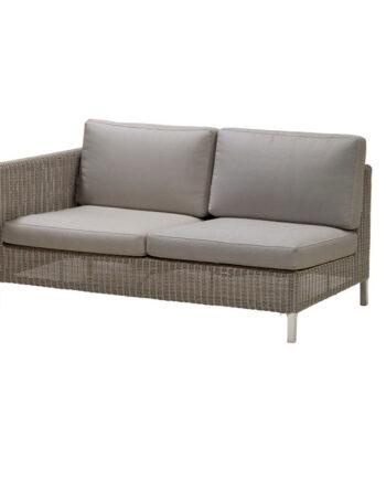 Cane-line Connect 2-personers Sofa Modul – Taupe Tilbud