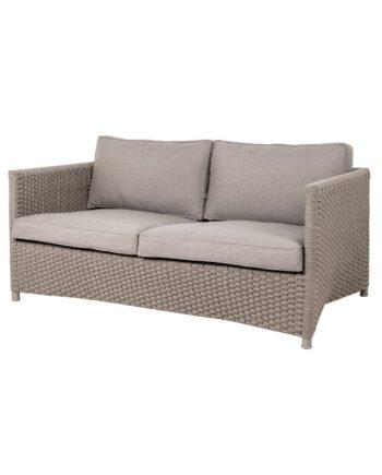 Cane-line Diamond 2-pers. sofa – Elegant havemøbel på udsalg