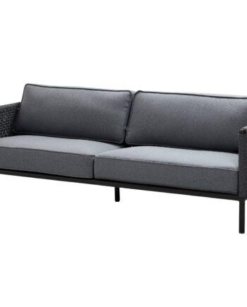 Cane-line Encore Sofa til Uderum – Elegant i Lava Grå