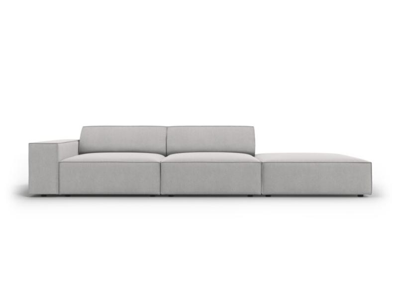 Elegant Grå Micadoni Jodie Sofa til Højre – Stilfuld Komfort