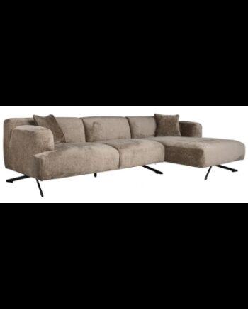 Donovan Højrevendt Chaiselong Sofa i Taupe – Fantastisk Tilbud!