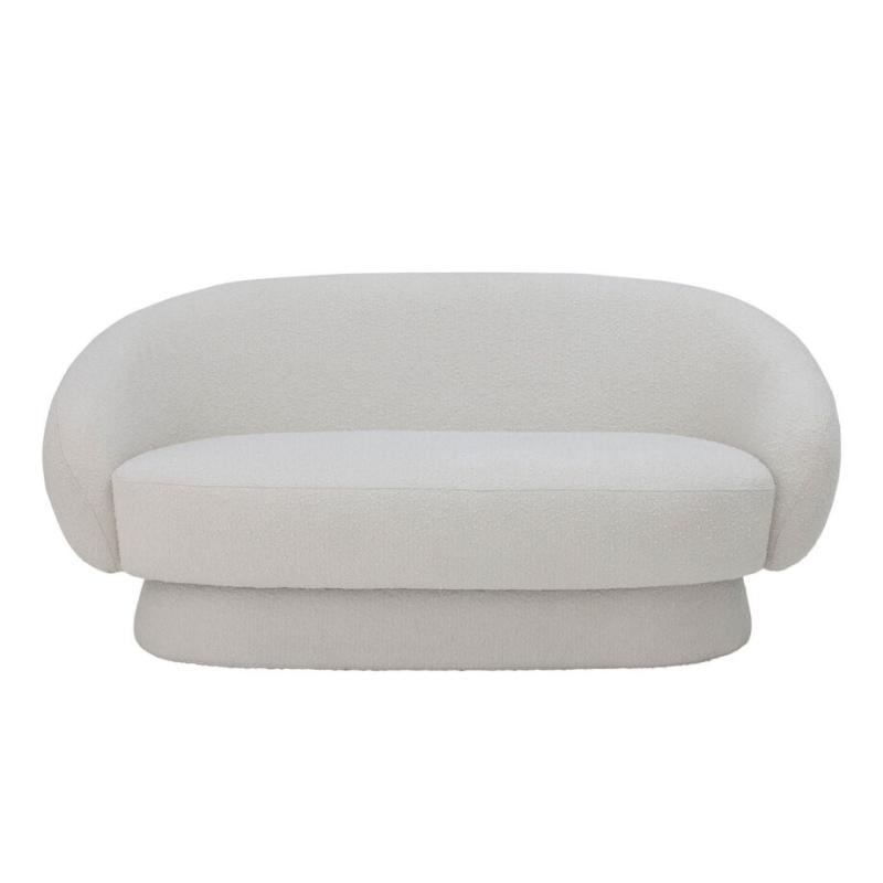 Elegant Hvid Ted Sofa fra Bloomingville – Stilfuld Indretning