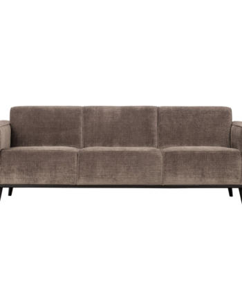 Brun 3-personers sofa i taupe – BePureHome Komfort