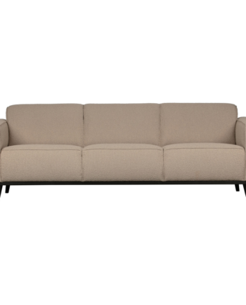 Beige 3-personers sofa – Stilfuld komfort til stuen