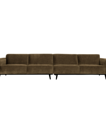 Elegant grå sofa til 4 personer fra BePureHome!