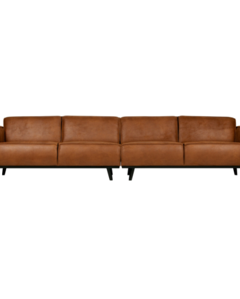 Cognac Sofa 372 i Økologisk Læder – Fantastisk Tilbud!