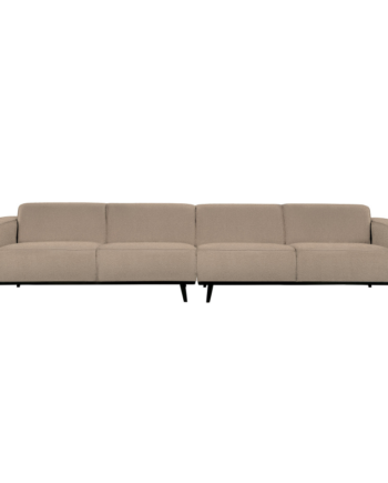 Beige Boucle Sofa 372 - Perfekt til Film og Hygge i Stuen