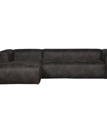 Stilfuld Sort Venstrevendt Hjørnesofa fra Woood