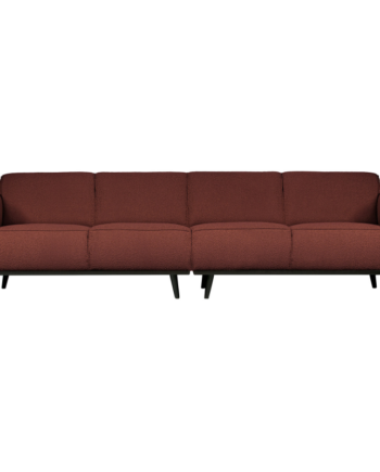Brun Boucle Sofa 280 – Perfekt til Hygge og Familietid