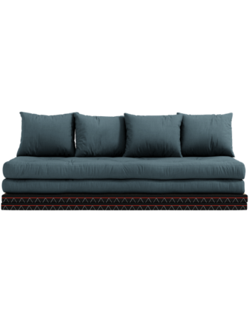 Chico Sofa Madras i Petrol Blå – Elegant Møbeltilbud!