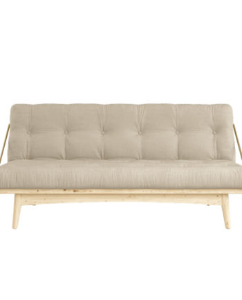 Beige Karup Design Folk Sofa med Madras - Skandinavisk Stil