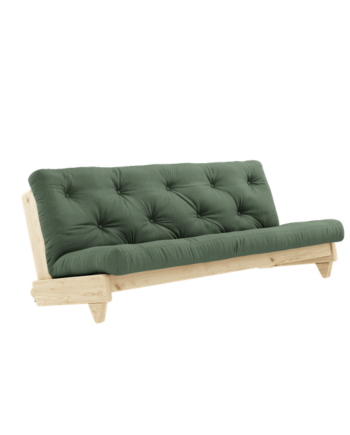 Elegant olivengrøn futonsofa – stilfuld til dit hjem