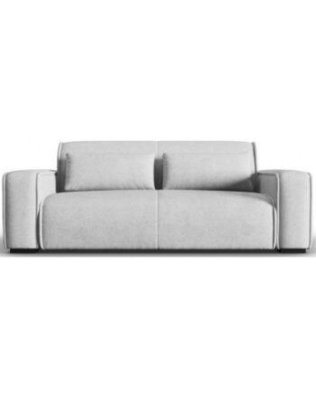 Elegant Sølvgrå Sofa – Stilfuld Indretning til Dit Hjem!