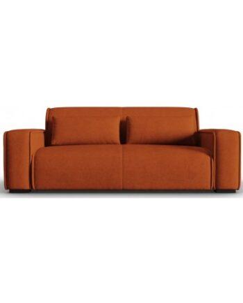Lina 3-Personers Sofa i Terracotta – Fantastisk Udsalg!