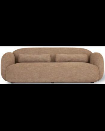 Moderne lysebrun 3-personers sofa – Fantastisk tilbud!