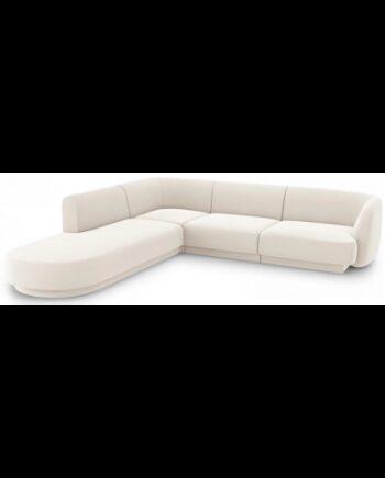 Elegant Miley Chaiselong Sofa i Lys Beige – Hurtig Levering