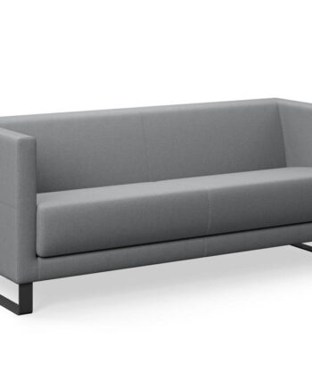 Grå Rbm Vancouver 3-pers. Sofa med Sledgebase – Tilbud!