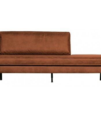 Moderne Daybed Sofa i Vintage Cognac Læder - Stil & Komfort