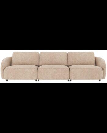 Rowico Norris Sofa til 4 – Elegant Sort og Lys Beige
