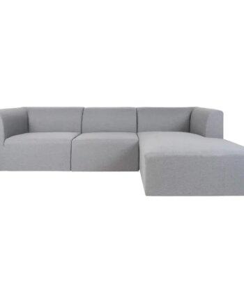 Lysegrå Højrevendt Alba Lounge Sofa - Stil og Komforttilbud
