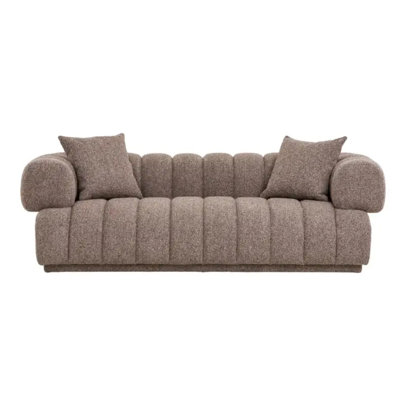Elegant Aurora Sofa i Brun – Stil og Komfort til Hjemmet