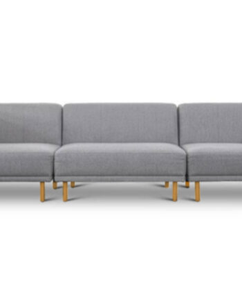 Modulsofa til 3 personer - perfekt til stuen!