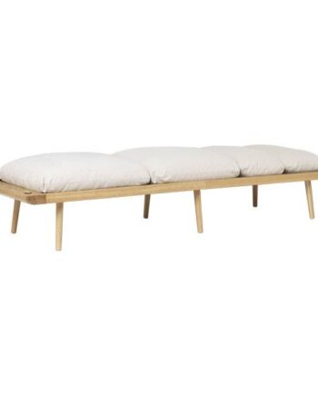 Elegant Hvid Lounge Around Daybed - Perfekt til dit hjem