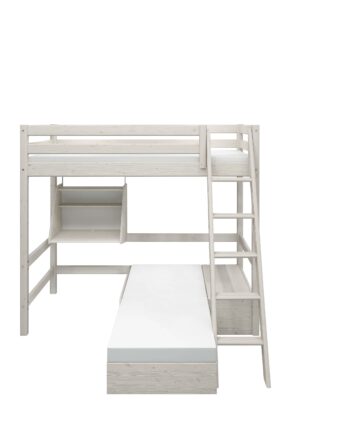Flexa Højseng 184 med Sofa og Skrivebord – Smart Design